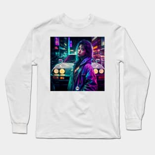 Neon Rain Dance Long Sleeve T-Shirt